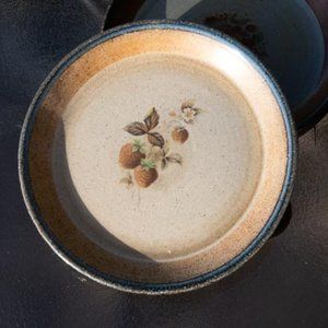 Monroe Salt Works Strawberries Large Dinner Plate 11"